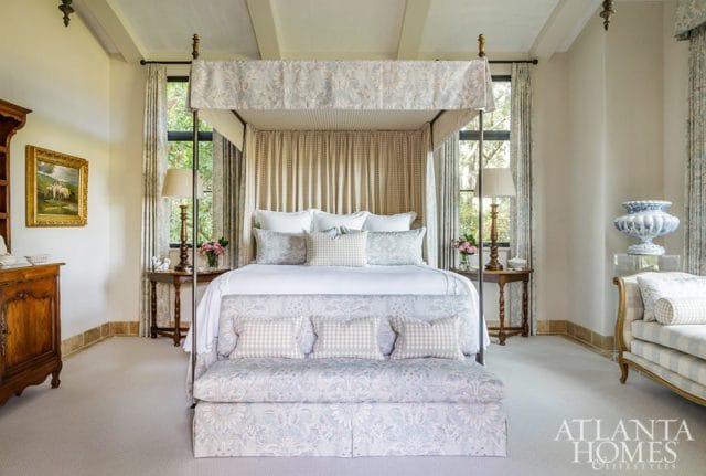 cream colored bedroom