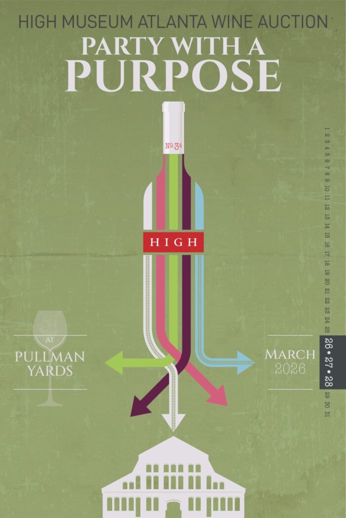 High Museum Atlanta Wine Auction: Party with a Purpose. March 26-28, 2026 at Pullman Yards.