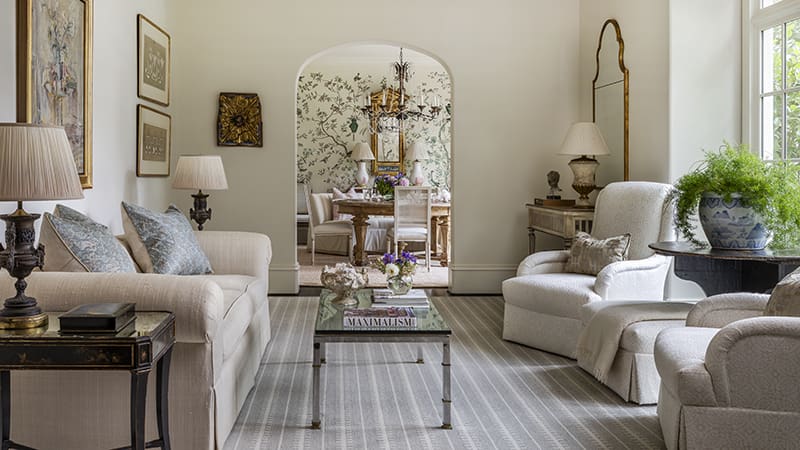 A Family-Friendly Brookhaven Home Blends Traditional Style With